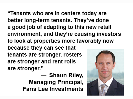 Shaun Riley tenant retail investment quote