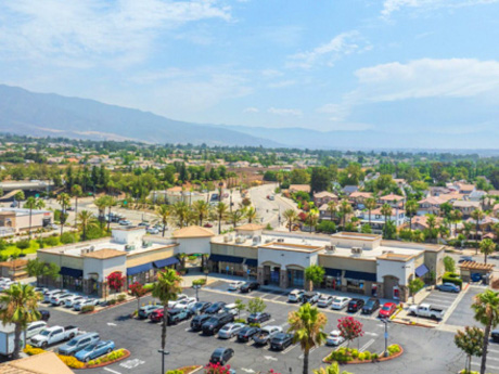 The 25,008-square-foot retail center in Rancho Cucamonga, California, is fully occupied by 14 tenants.