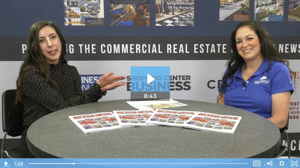 Retail Insight 2026 interview with Melissa McClain, economic development manager for Moreno Valley, California.